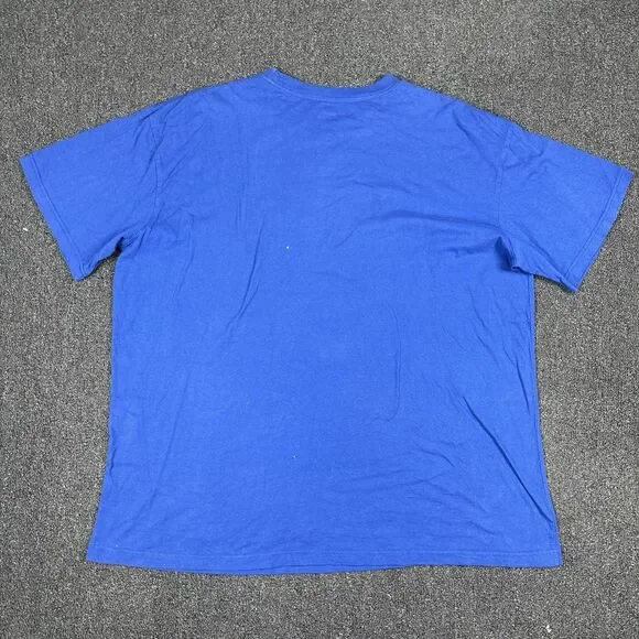 Chicago Cubs T Shirt Casual MLB Baseball Blue Graphic Mens Size 3XL XXXL - Picture 5 of 5